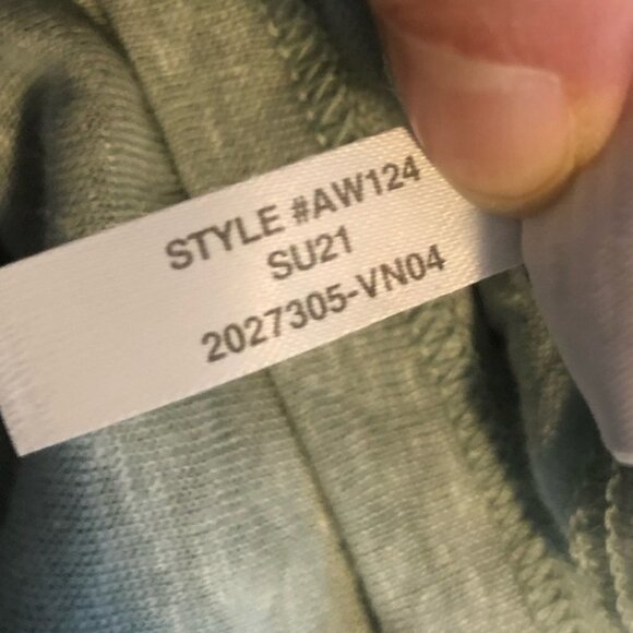 J.  Crew Light Mint Linen Crewneck T-Shirt Size XS - Picture 7 of 9